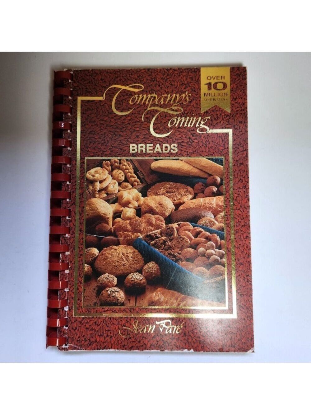 Company's Coming Breads Jean Pare Cookbook Spiral 156 pages 1996